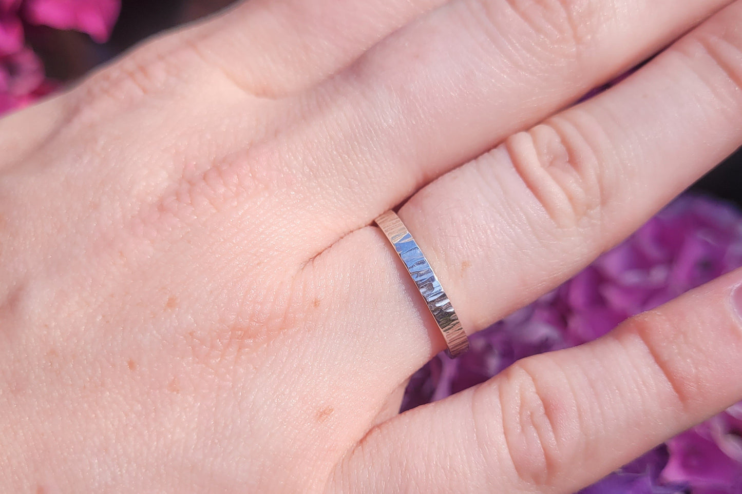 Smalle ribbel ring